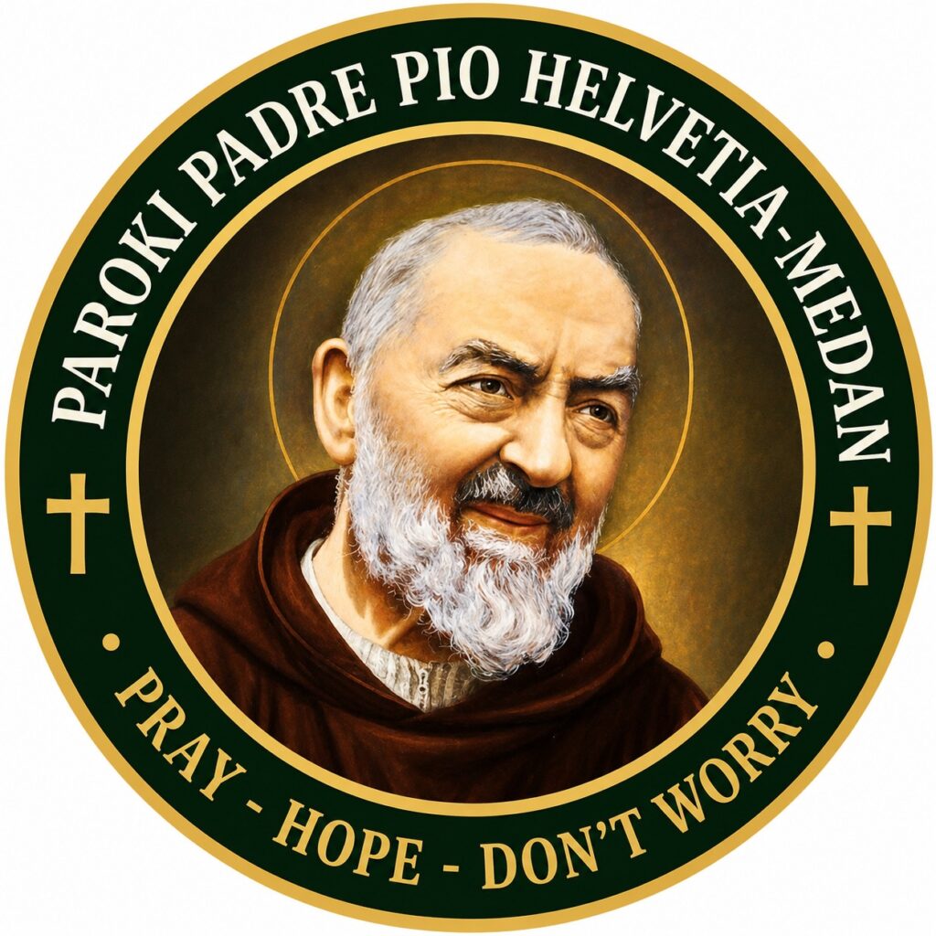 Launching Website dan Logo Resmi Paroki Santo Padre Pio logo official paroki