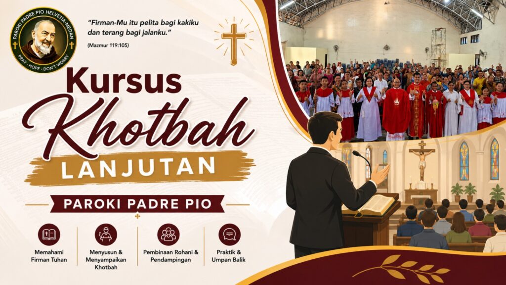 Kursus Khotbah Lanjutan Digelar di Paroki Santo Padre Pio Bersama Komisi Liturgi KAM whatsapp image 2026 05 25 at 15.40.42